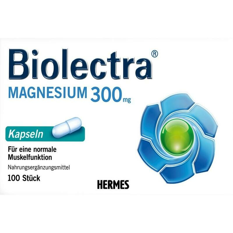 BIOLECTRA Magnesium 300 mg Kapseln