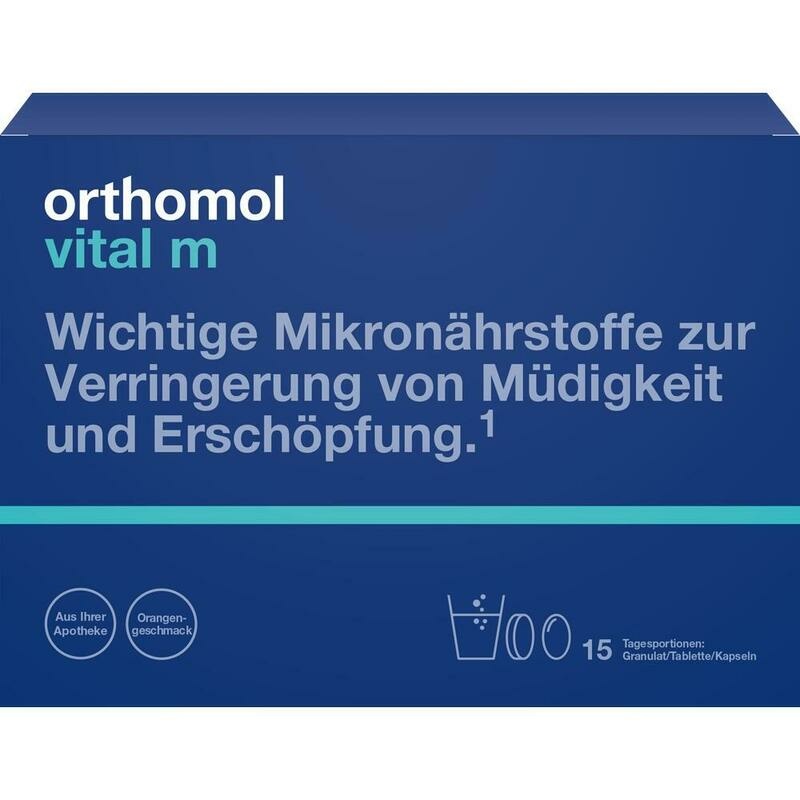 ORTHOMOL Vital M Granulat/Kap./Tabl.Kombip.15 Tage