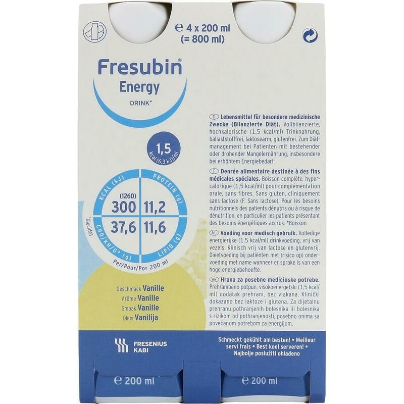 FRESUBIN ENERGY DRINK Vanille Trinkflasche