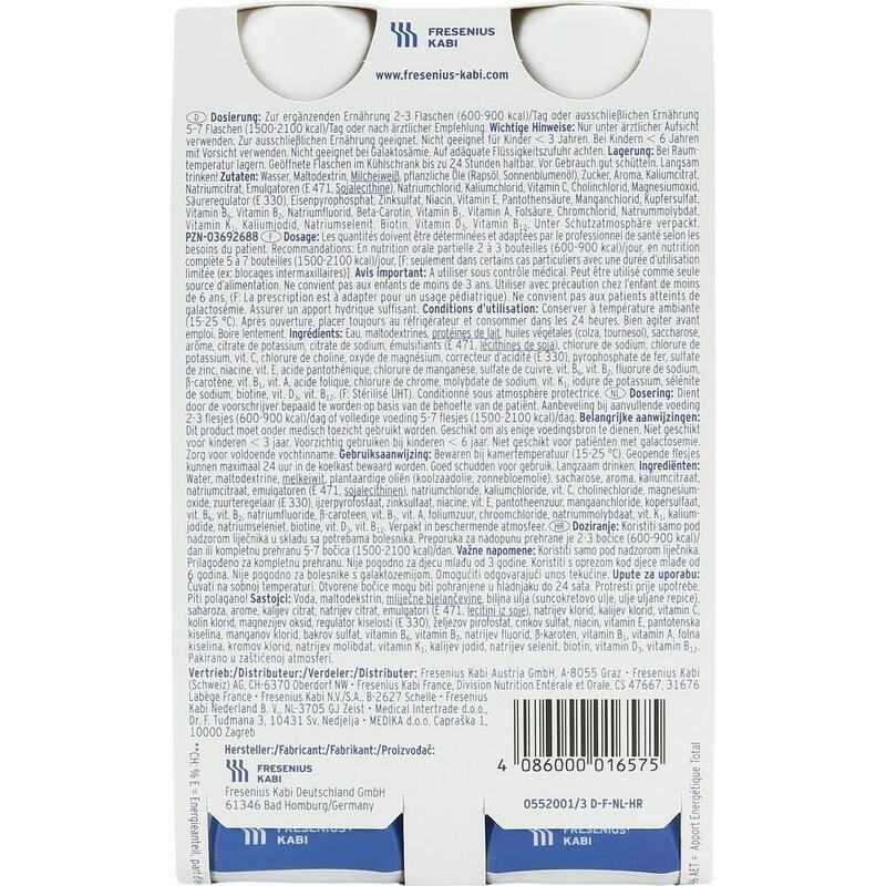 FRESUBIN ENERGY DRINK Vanille Trinkflasche