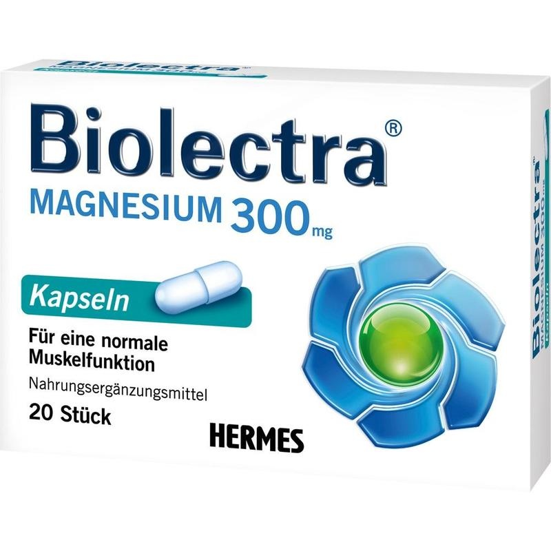 BIOLECTRA Magnesium 300 mg Kapseln