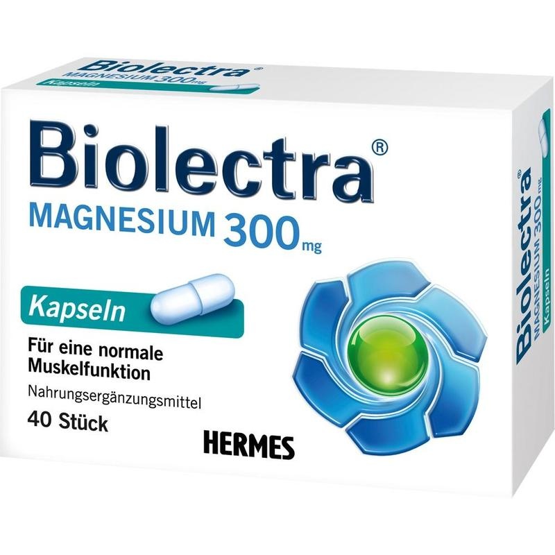 BIOLECTRA Magnesium 300 mg Kapseln