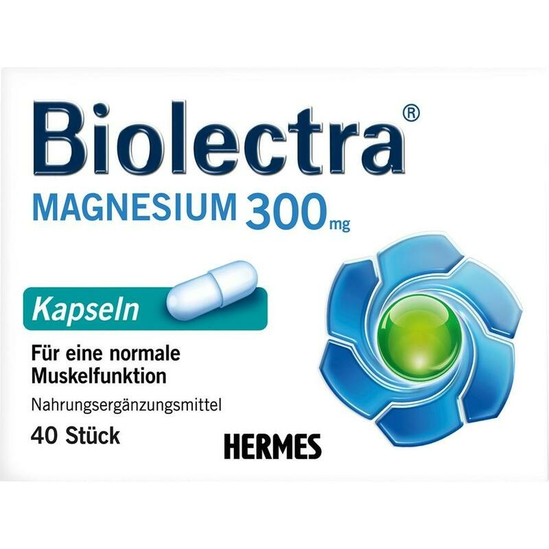 BIOLECTRA Magnesium 300 mg Kapseln