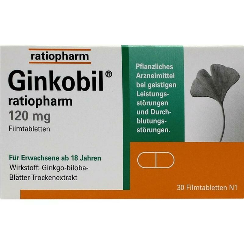 GINKOBIL-ratiopharm 120 mg Filmtabletten