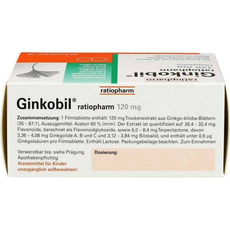 GINKOBIL-ratiopharm 120 mg Filmtabletten