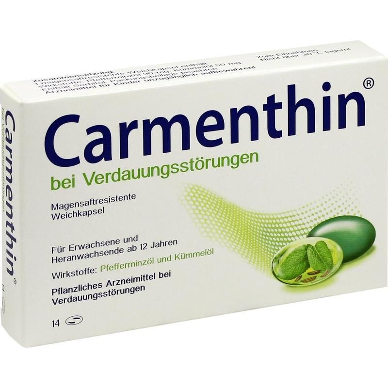 CARMENTHIN bei Verdauungsstörungen msr.Weichkaps.