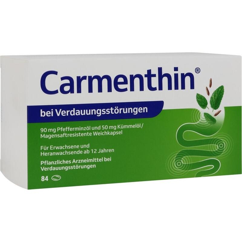 CARMENTHIN bei Verdauungsstörungen msr.Weichkaps.