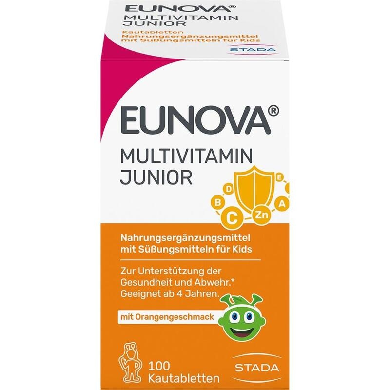 EUNOVA Junior Kautabletten m.Orangengeschmack