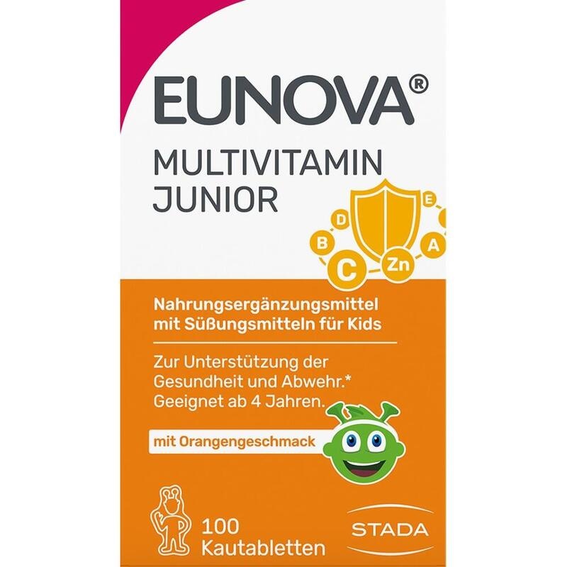 EUNOVA Junior Kautabletten m.Orangengeschmack